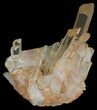 Tangerine Quartz Crystal Cluster - Madagascar #58835-2